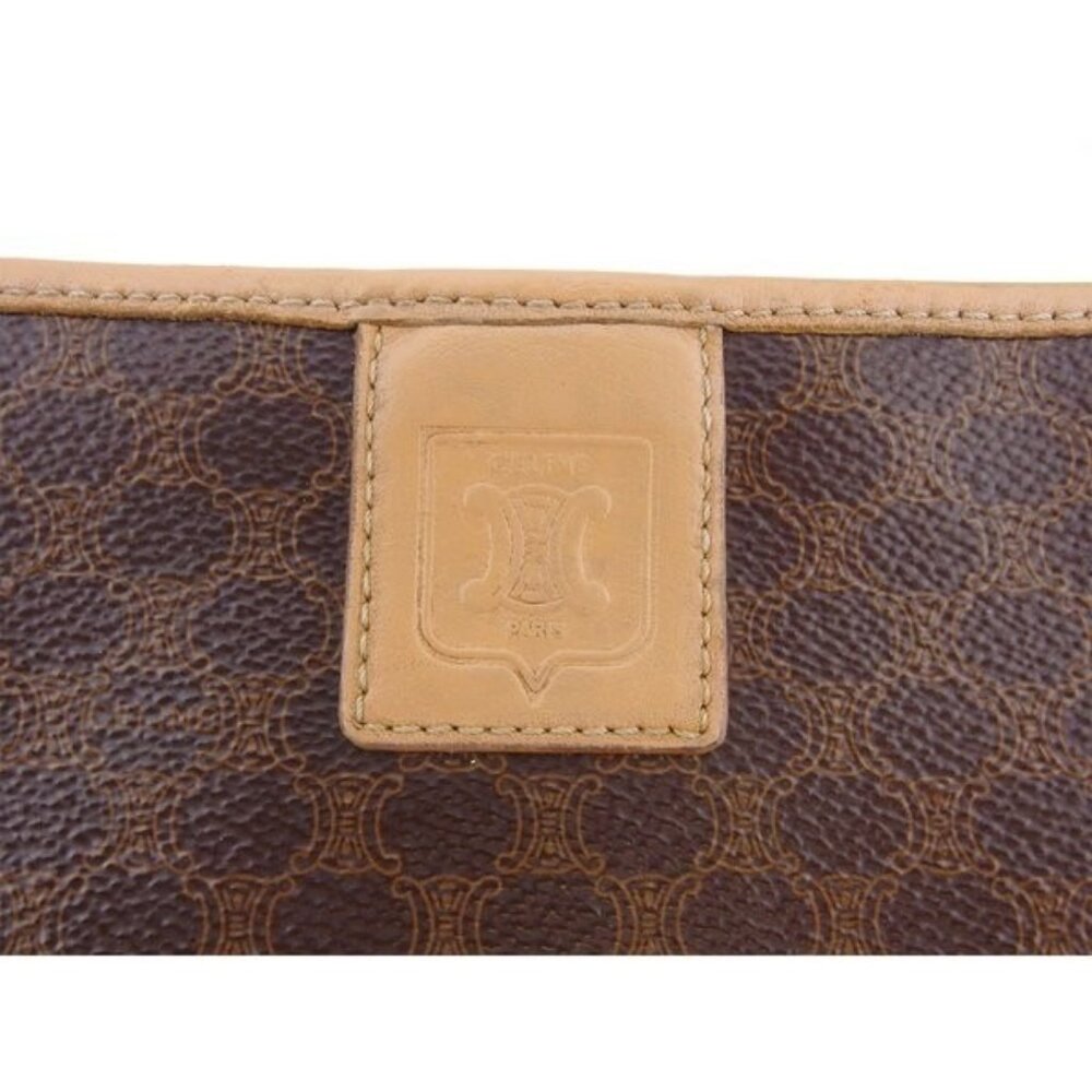 CELINE Clutch bag Brown beige Women Authentic secondhand - Picture 4 of 8